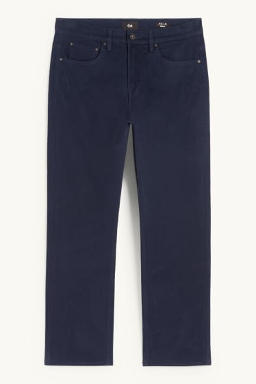 Herren - Thermohose - Regular Fit - dunkelblau