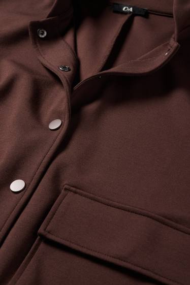 Women - Zip-through sweatshirt - dark brown