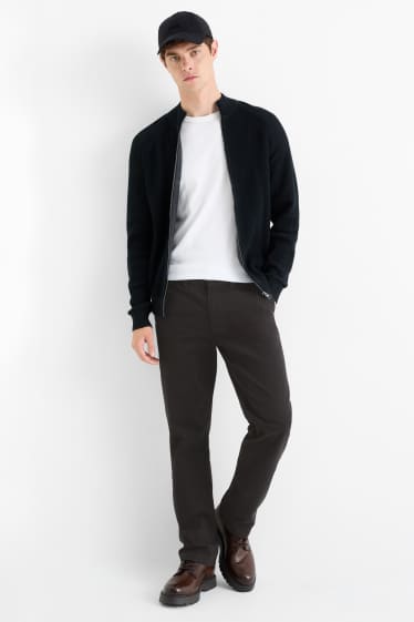 Herren - Chino - Regular Fit - schwarz