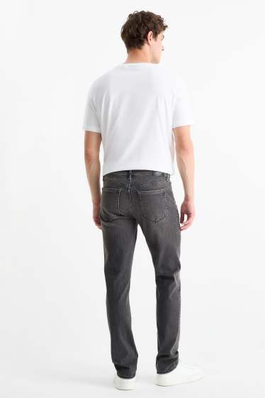 Bărbați - Slim jeans - denim-gri