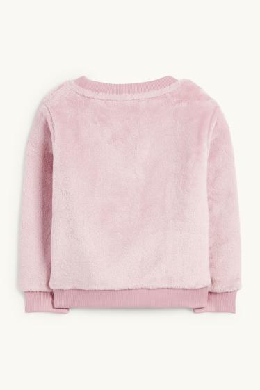 Enfants filles - Chevreuil - sweat - rose