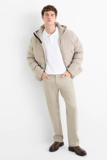 Home - Pantalons - regular fit - beix