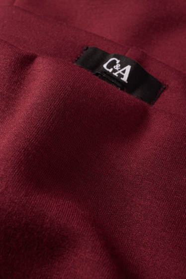 Damen - Feinstrick-Rock - bordeaux