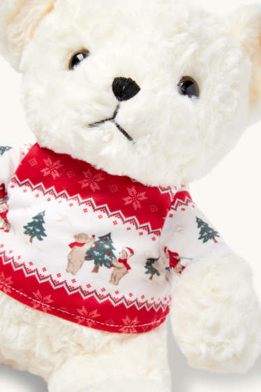 Dona - Mini Me - ós polar - animal de peluix - blanc