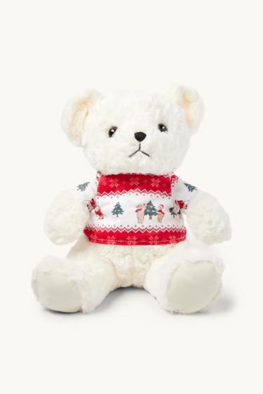 Dona - Mini Me - ós polar - animal de peluix - blanc