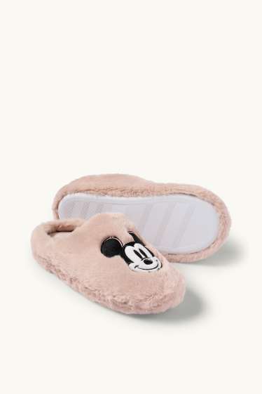 Donna - Pantofole - Topolino - rosa