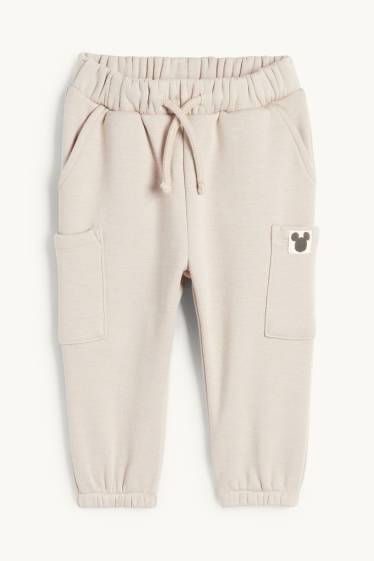 Bébés garçons - Mickey Mouse - tenue pour bébé - 2 pièces - marron / beige