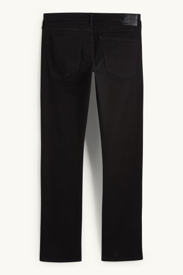 Pánské - Straight jeans - LYCRA® - černá