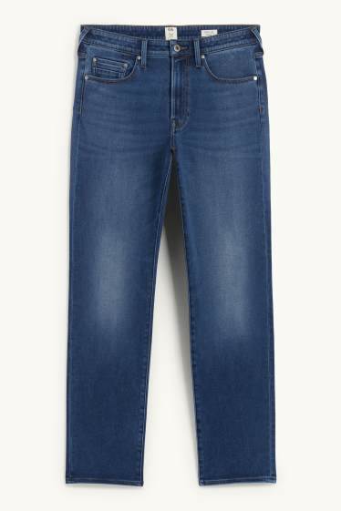 Herren - Straight Jeans - Thermojeans - LYCRA® - jeansblau