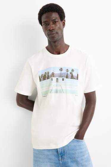 Home - Samarreta de mànigues curtes - regular fit - blanc