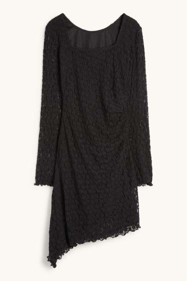 Mujer - Vestido de encaje - negro