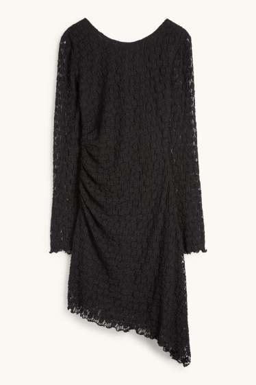 Mujer - Vestido de encaje - negro