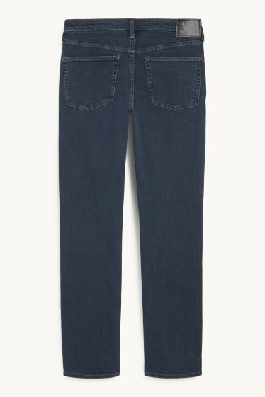 Men - Straight jeans - LYCRA® - denim-dark blue