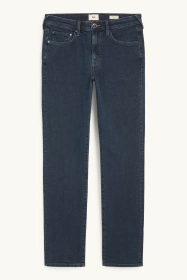 Men - Straight jeans - LYCRA® - denim-dark blue