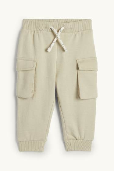 Baby Boys - Baby cargo joggers - light green