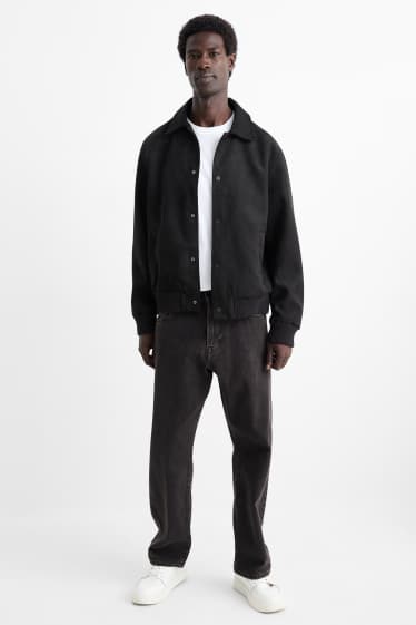 Men - Relaxed jeans - denim-dark gray