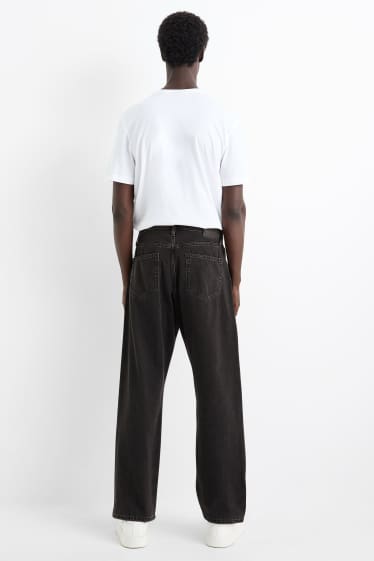 Men - Relaxed jeans - denim-dark gray