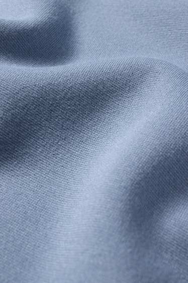 Dames - Korte longsleeve - blauw