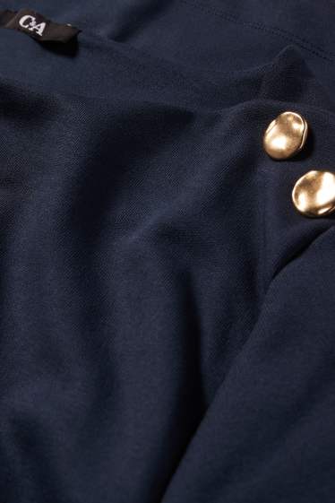 Women - Long sleeve top - dark blue