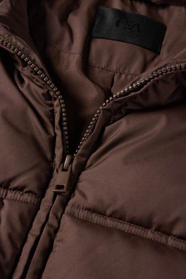 Mujer - Chaqueta acolchada - marrón oscuro