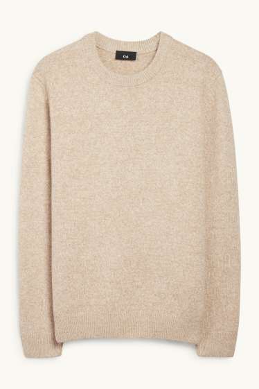 Hommes - Pull - beige