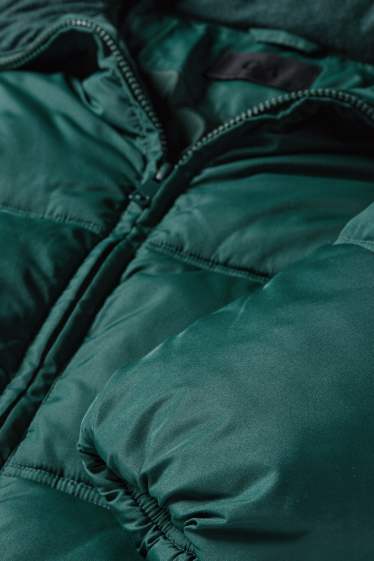 Damen - Steppjacke - dunkelgrün