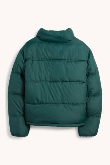 Damen - Steppjacke - dunkelgrün