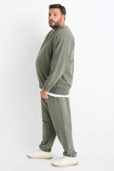 Men - Joggers - khaki