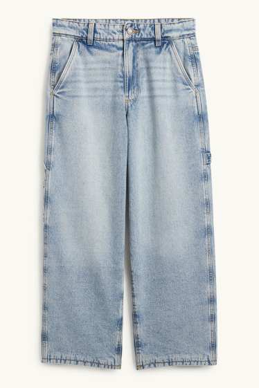 Enfants garçons - Baggy jean - jean chaud - jean bleu clair