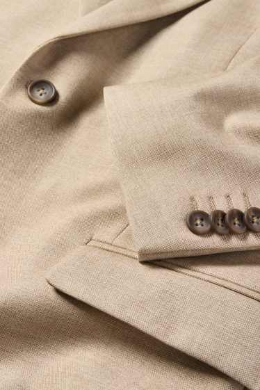 Herren - Baukasten-Sakko - Regular Fit - hellbeige