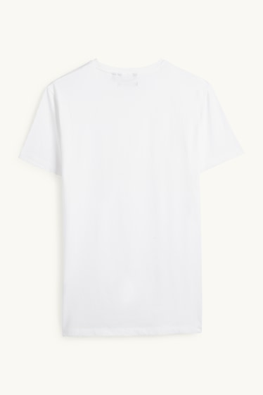 Hommes - T-shirt - slim fit - Flex - blanc