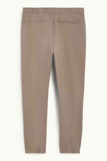 Men - Joggers - taupe
