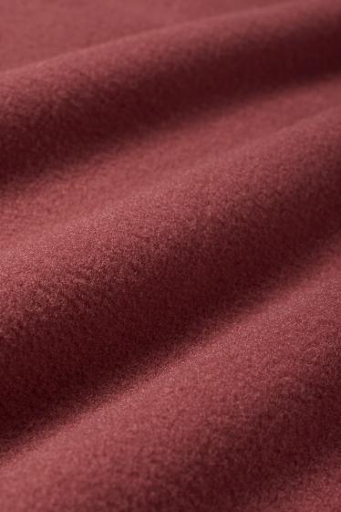 Dona - Samarreta polar de mànigues llargues tèrmica - regular fit - vermell fosc