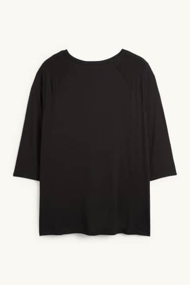 Damen - T-Shirt - schwarz