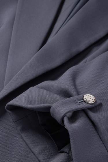 Femei - Blazer lung - regular fit - albastru închis