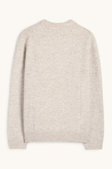 Hommes - Pull - gris clair chiné