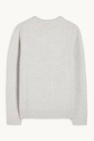 Home - Jersei - gris clar jaspiat