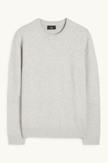 Home - Jersei - gris clar jaspiat
