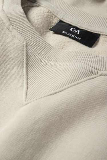 Bărbați - Bluză de molton - bej