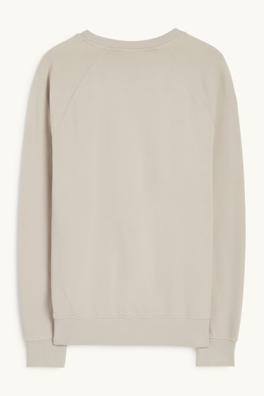 Bărbați - Bluză de molton - bej