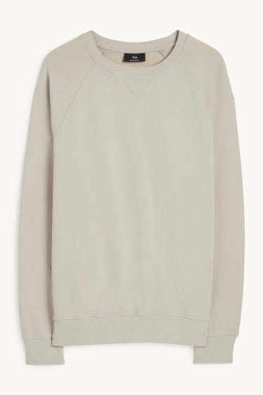 Bărbați - Bluză de molton - bej