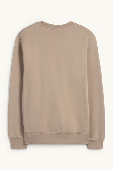 Men - Sweatshirt - beige