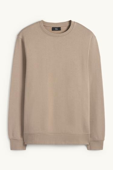 Men - Sweatshirt - beige