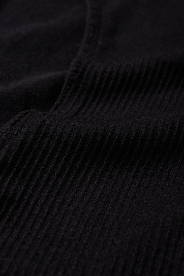 Donna - Confezione da 3 - slip - senza cuciture - nero