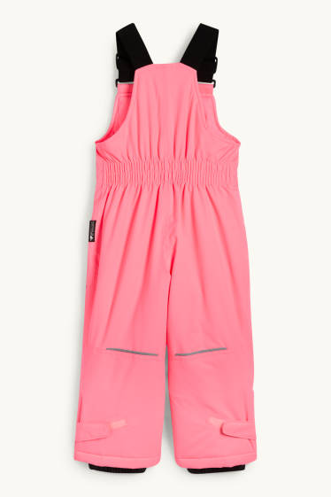 Kinderen: meisjes - Skibroek - waterdicht - neon roze