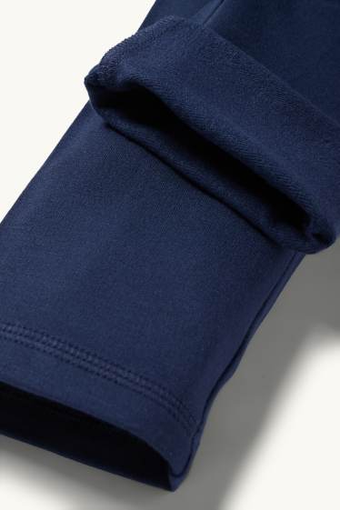 Femmes - Leggings chauds  - bleu foncé