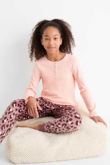 Nena - Paquet de 2 - part superior de pijama - rosa