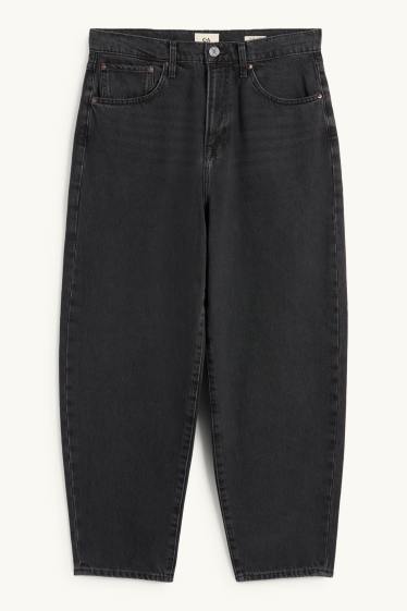 Herren - Barrel Jeans - dunkeljeansgrau