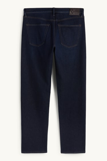 Hommes - Regular jean à boutons - jean chaud - LYCRA® - jean bleu foncé