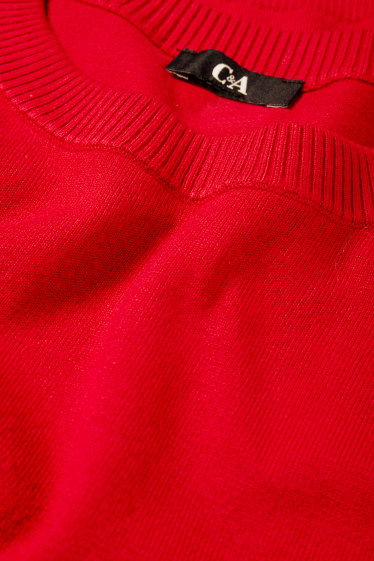 Damen - Pullover - rot